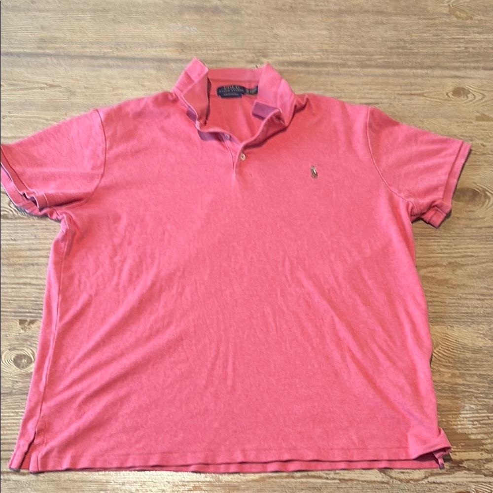 Polo by Ralph Lauren Pink Classic Polo Shirt